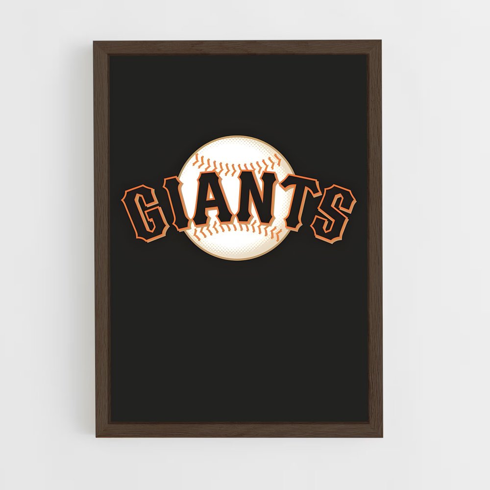 Poster Giants de San Francisco – affiche Baseball (vue 5)